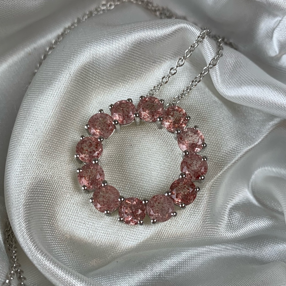 🍒Cherry Tanzurine Quartz Pendant🍒
